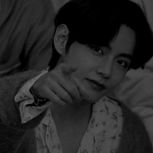 person human face black and white