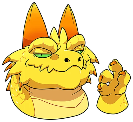 Sticker zlatokusbeztexta - 1