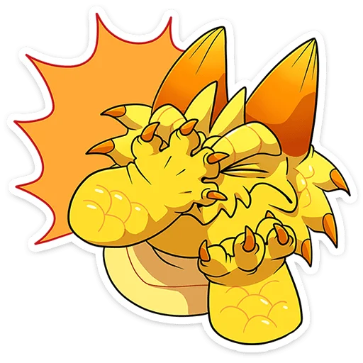 Sticker zlatokusbeztexta - 1