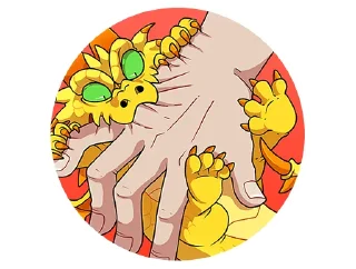 Стикер Златокусь без текста @stickers_vk - 11