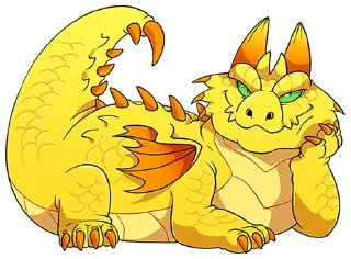 Стикер Златокусь без текста @stickers_vk - 3