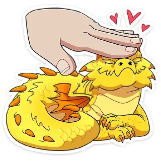 Стикер Златокусь без текста @stickers_vk - 9