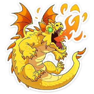 Стикер Златокусь без текста @stickers_vk - 6