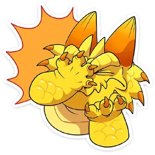 Стикер Златокусь без текста @stickers_vk - 0