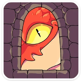 Стикер Злобяка • @TgSticker - 3