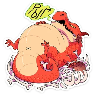 Стикер Злобяка • @TgSticker - 6