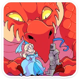 Стикер Злобяка • @TgSticker - 10