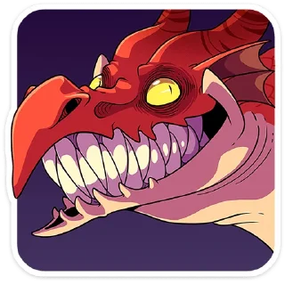 Стикер Злобяка :: @stickroom - 6
