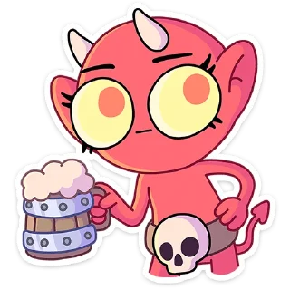 Sticker Злыдница • @TgSticker - 6