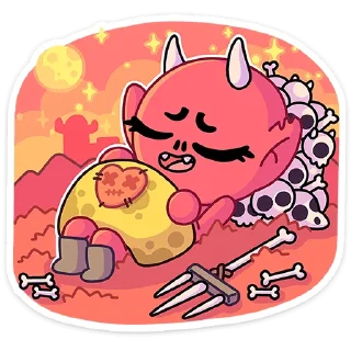 Sticker Злыдница • @TgSticker - 10