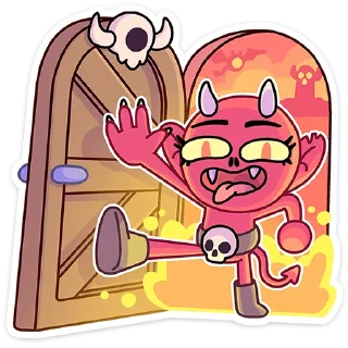 Sticker Злыдница • @TgSticker - 5