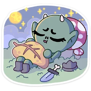 Sticker Злыдня от @TgSticker - 3