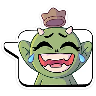 Sticker Злыдня от @TgSticker - 0