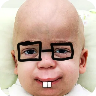 Sticker змея - 6