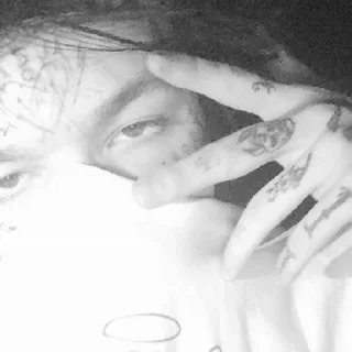 черно-белый Человек человеческое лицо