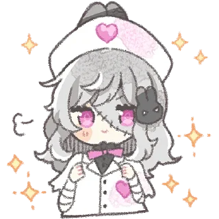 Sticker Зомби-зайка @Nyasticks - 10