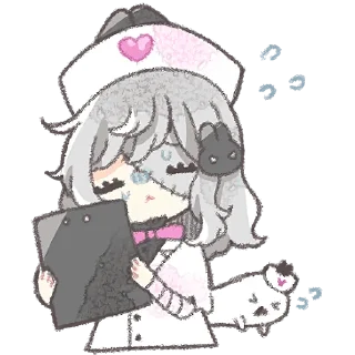 Sticker Зомби-зайка @Nyasticks - 11