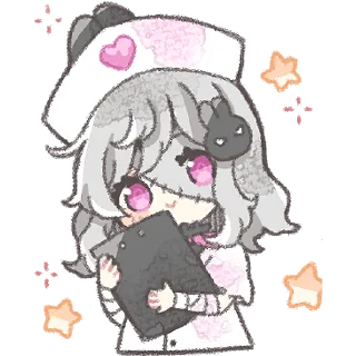 Sticker Зомби-зайка @Nyasticks - 6