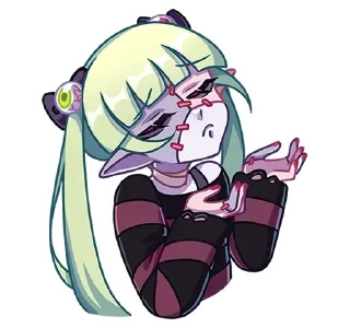 Sticker zᴏʍʙⲓᴇ 𑁯ᰍ @kaomoriko - 6