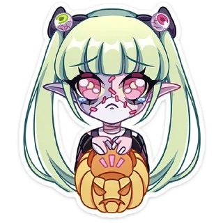 Sticker zᴏʍʙⲓᴇ 𑁯ᰍ @kaomoriko - 5