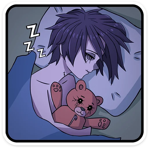 Sticker Зомби Зак от @stickers_vk - 6