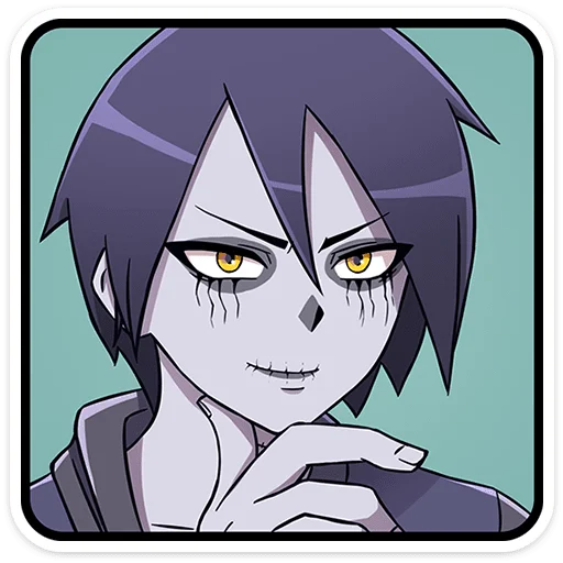 Sticker Зомби Зак от @stickers_vk - 2