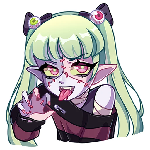 Зомбяка без надписей • @TgSticker - 