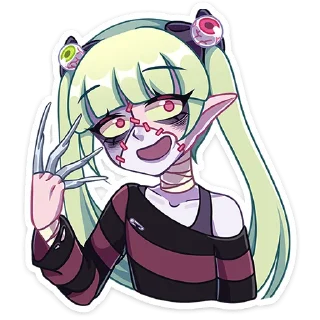 Sticker Зомбяка без надписей • @TgSticker - 11