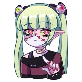 Sticker Зомбяка без надписей • @TgSticker - 6