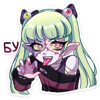 Sticker Зомбяка от @TgSticker - 8