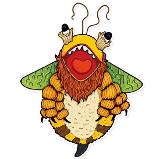 Sticker Zuzu by @kotypic - 4