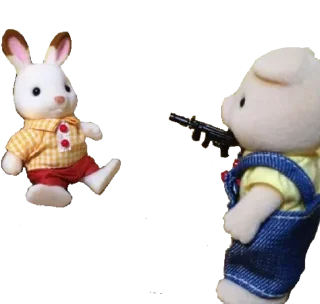 Sticker любимые зверюшки лизы че - 10