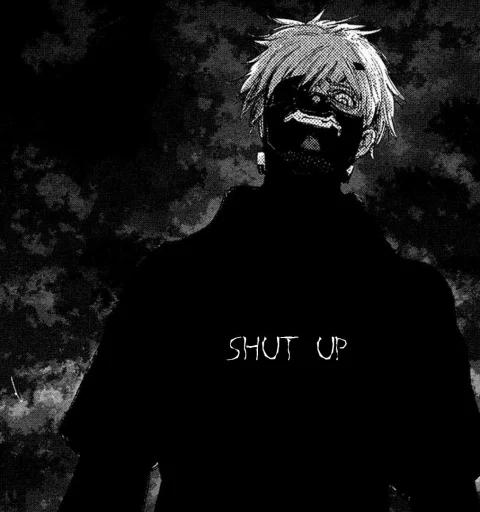 black and white dark