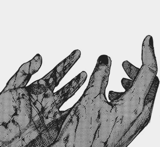 sketch handwear glove