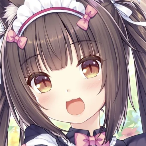 Sticker zxcaratel_nekopara_chocola - 1