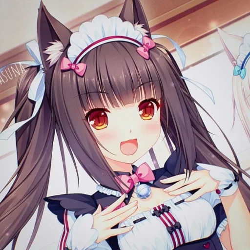Sticker zxcaratel_nekopara_chocola - 1
