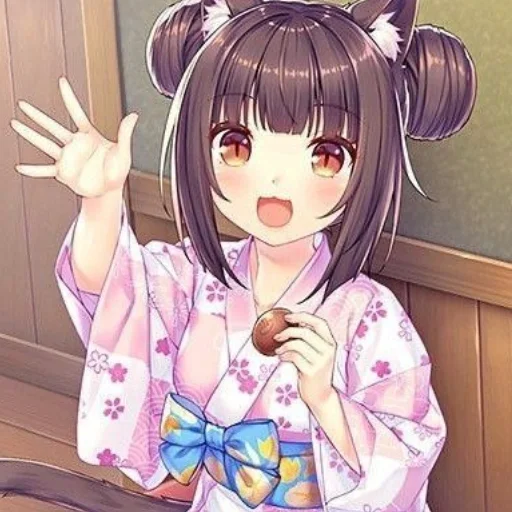 Sticker zxcaratel_nekopara_chocola - 1