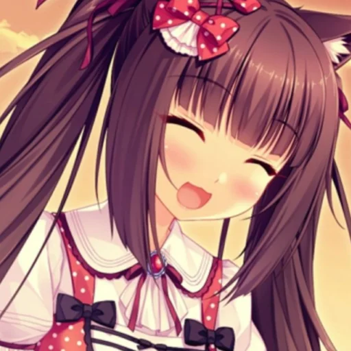 Sticker zxcaratel_nekopara_chocola - 1