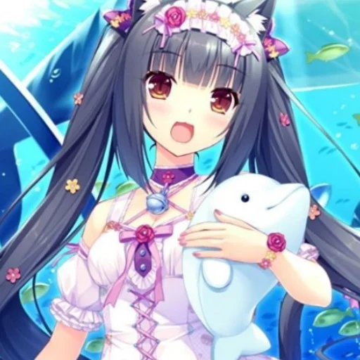 Sticker zxcaratel_nekopara_chocola - 1