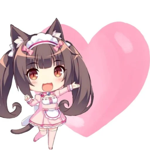 Sticker zxcaratel_nekopara_chocola - 1