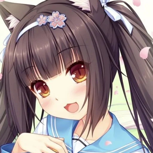 Sticker zxcaratel_nekopara_chocola - 1