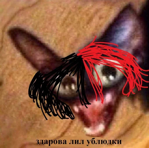 cartoon painting horror