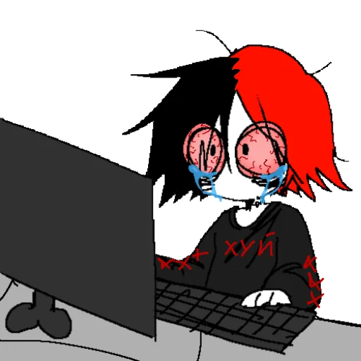 компьютер клипарт мультфильм