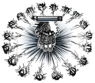 Стикер zxc @zxcursedonlycursed - 1