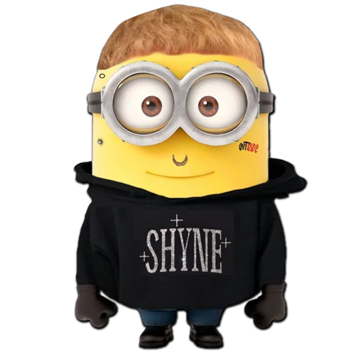 cartoon yellow wearing