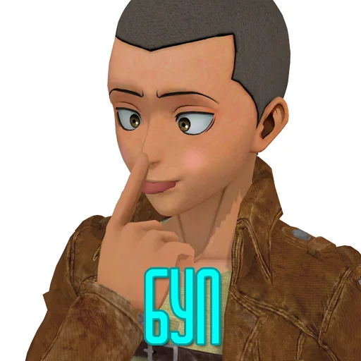 человеческое лицо мультфильм